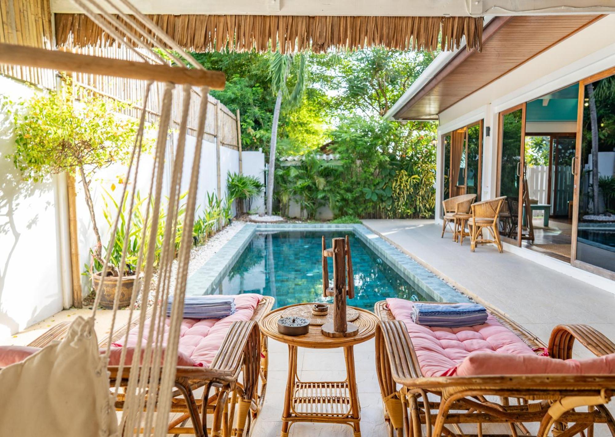 Soul Villas - Beachfront Private Pool Villas, Phuket Nature Retreat Panwa Beach Exterior foto